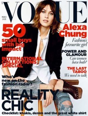Vogue magazine covers - wah4mi0ae4yauslife.com - Vogue UK - March 2010 - Alexa Chung.jpg